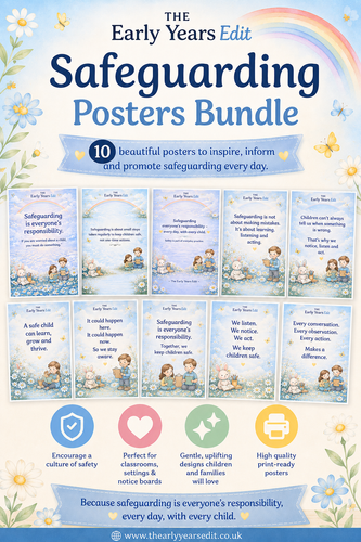 Safeguarding Quote Posters Bundle (10 Posters) | The Early Years Edit