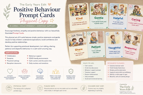 Kindness Flash Cards– Physical Copy | The Early Years Edit
