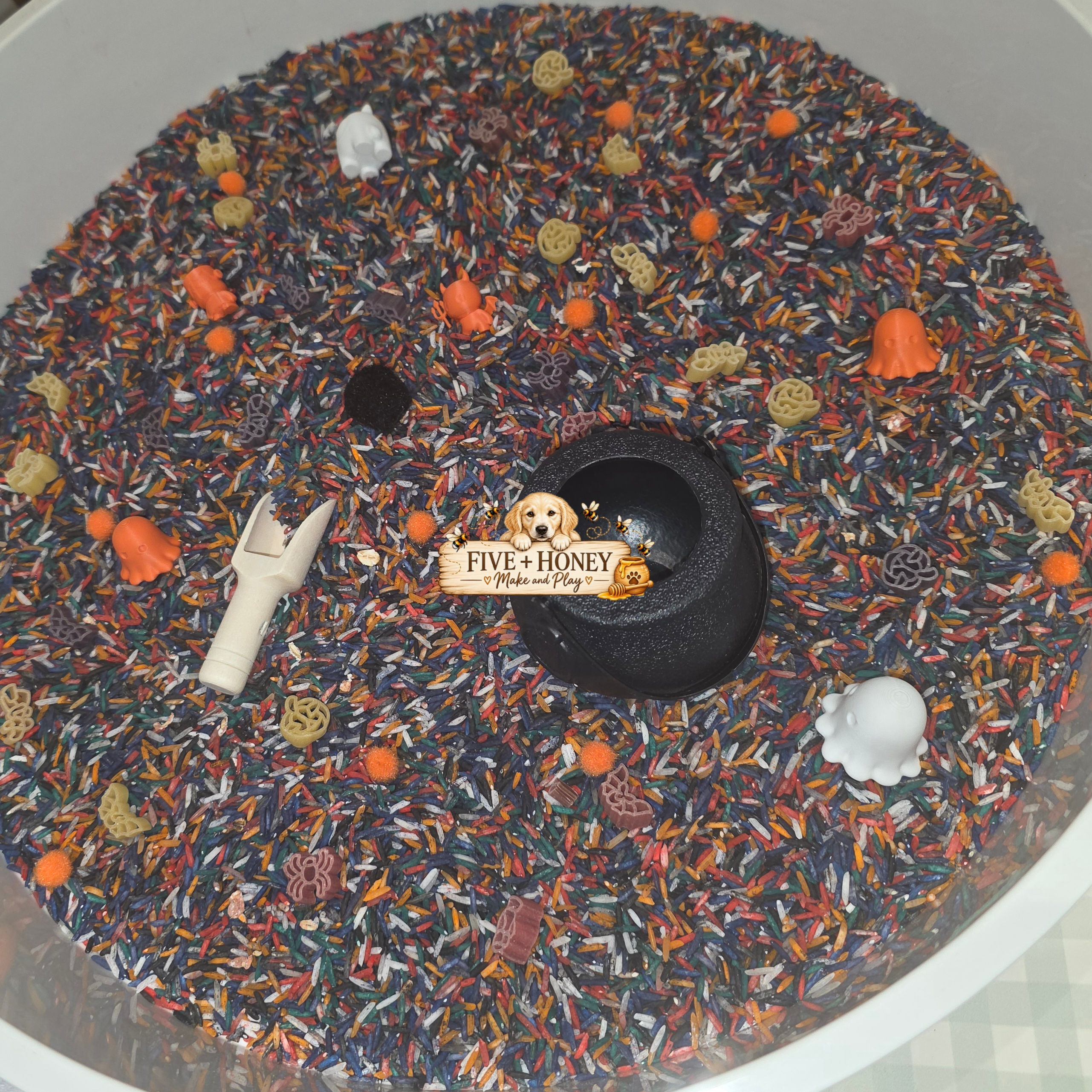 Halloween Cauldron | Spooky Sprinkles Sensory Filler Bundle