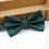 Miniatura: Hot Selling Plaid Bowties Groom Mens Solid Fashion Cravat for Men