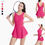 Miniatura: Ladies Tennis Dress Bodysuits Quick Drying Golf Sport Skirt
