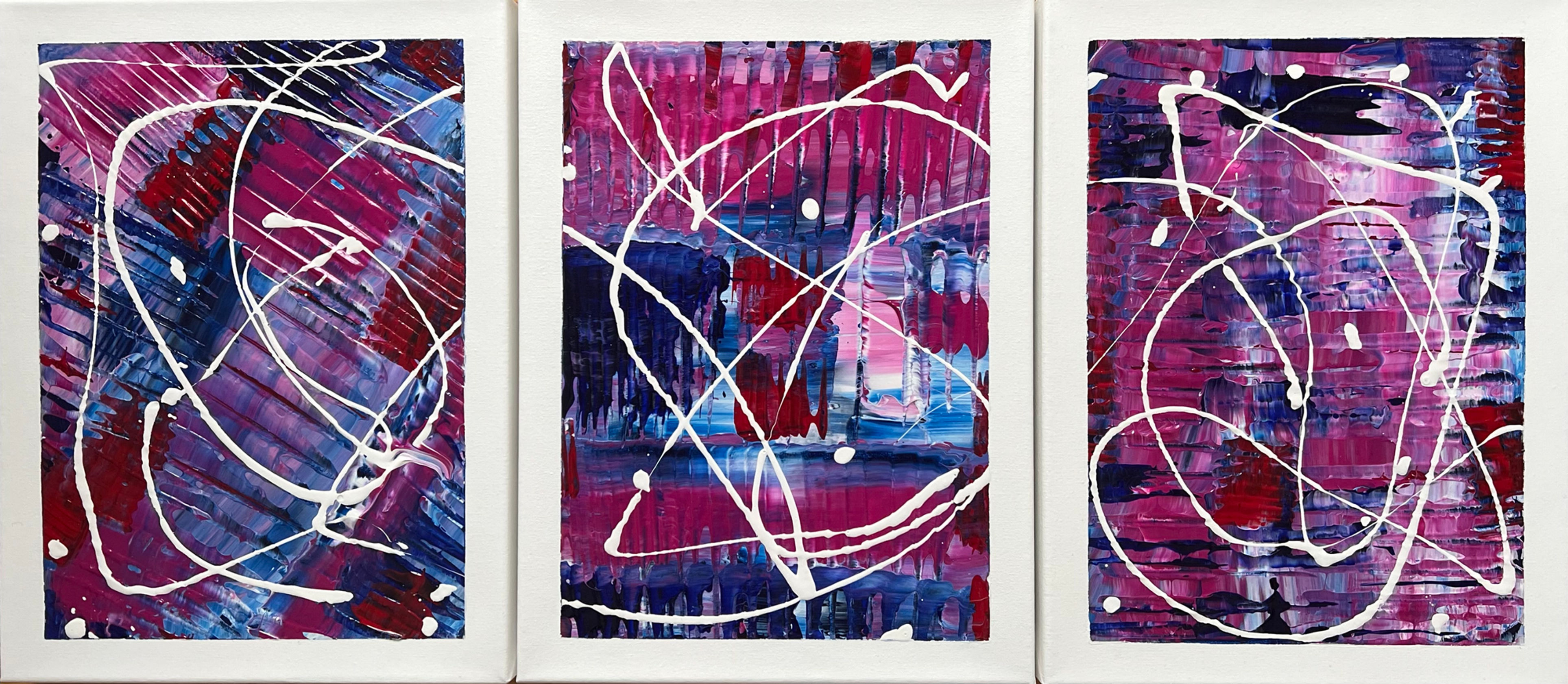 Claudia Fischer "Wildberry Fusion I-III"