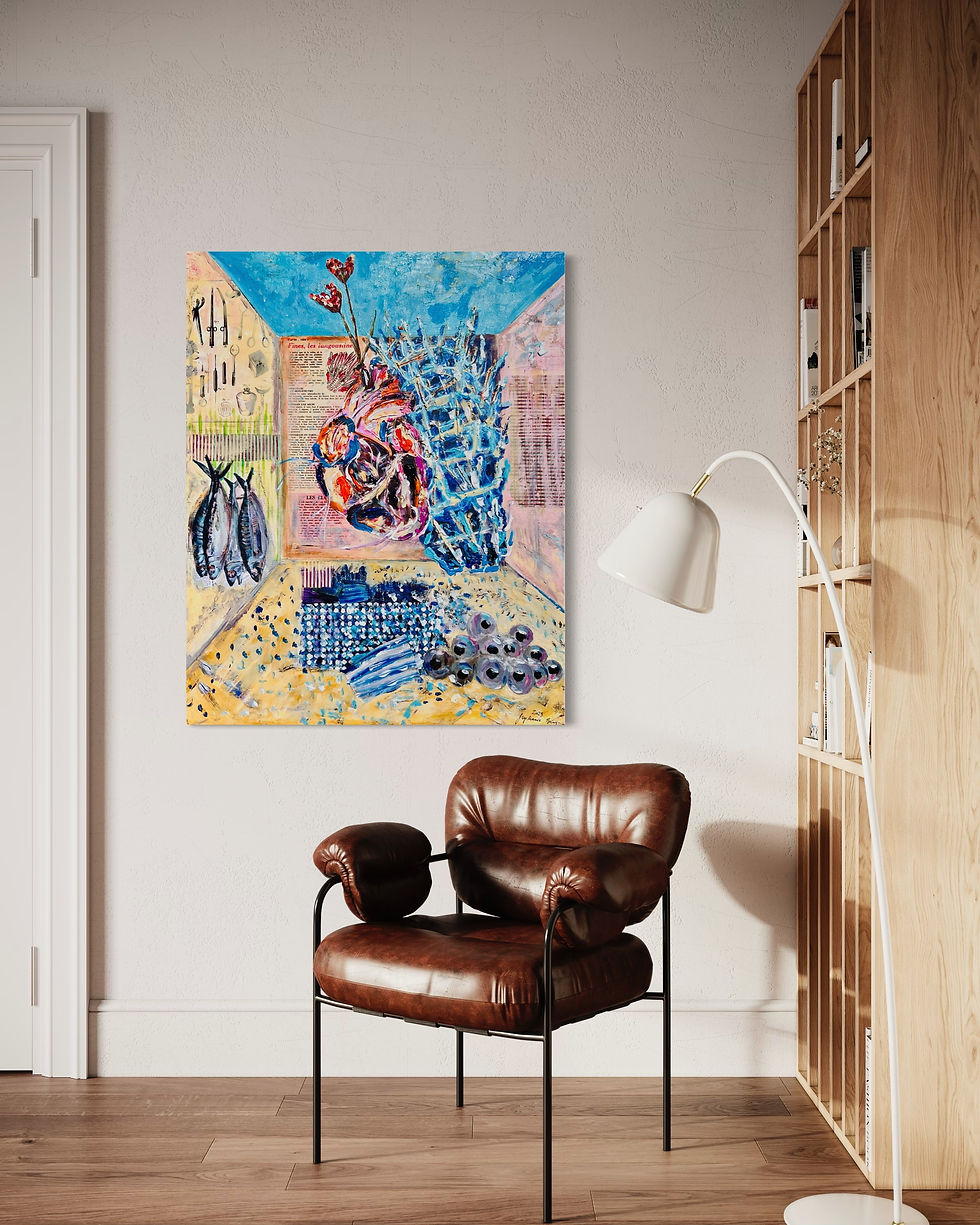 Miniaturbild: Stephanie Bing "Herz mit Flaschentrockner von Marcel Duchamp"