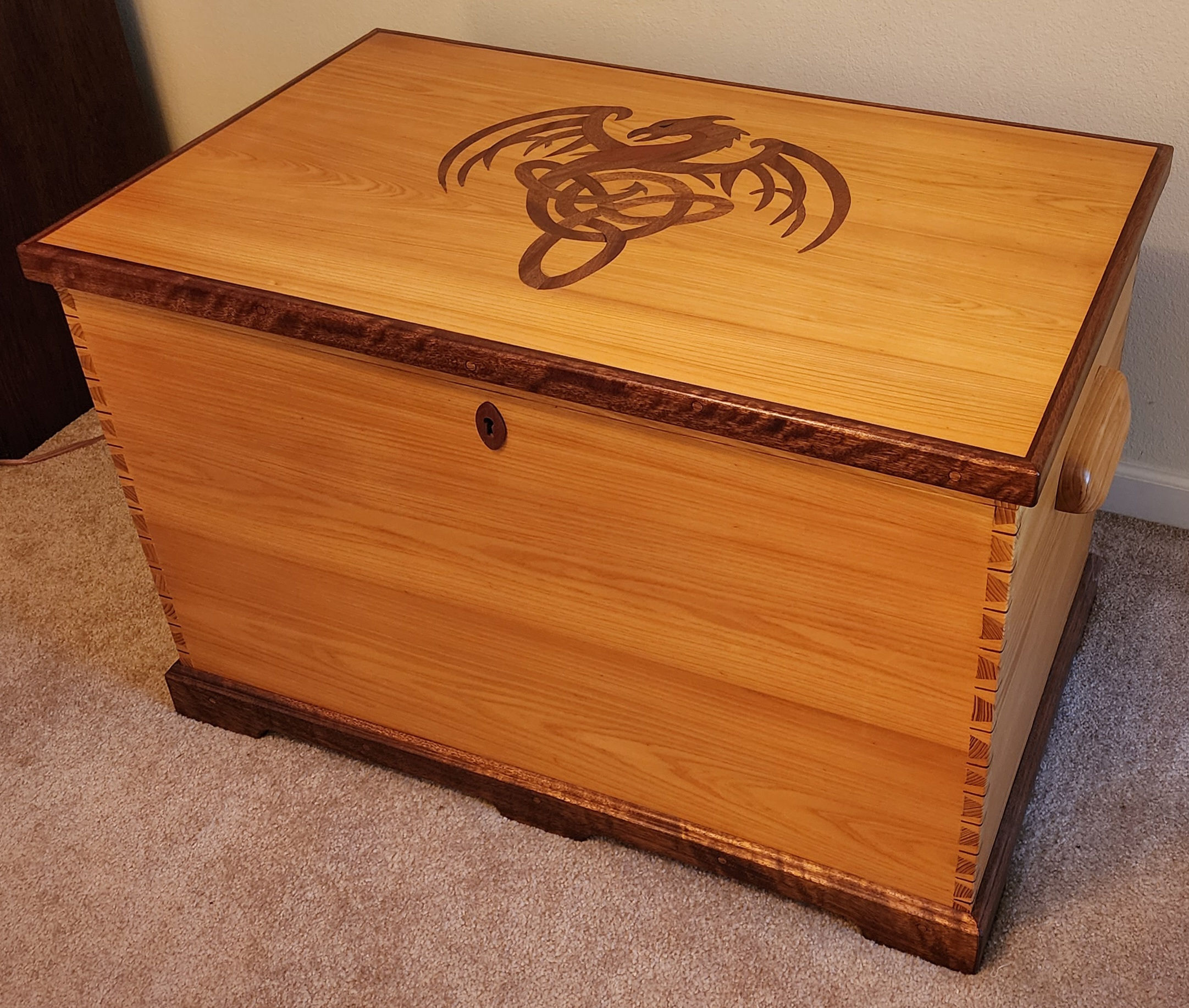 Cypress Trunk - Mahogany Dragon