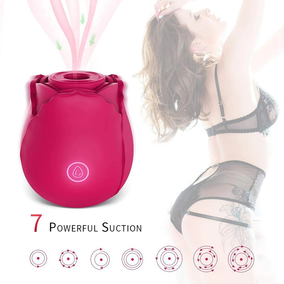 Thumbnail: The Rose Toy | Lover Rose Flower Sex Toy, with 7 Intense Suction Mode