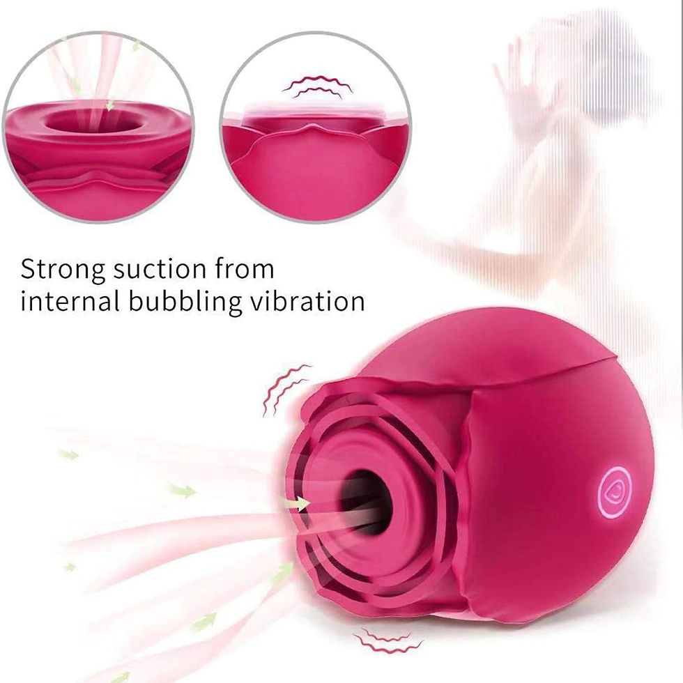 Thumbnail: The Rose Toy | Lover Rose Flower Sex Toy, with 7 Intense Suction Mode