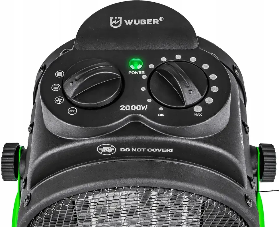 Прев'ю: Тепловентилятор керамічний 2000W Wuber