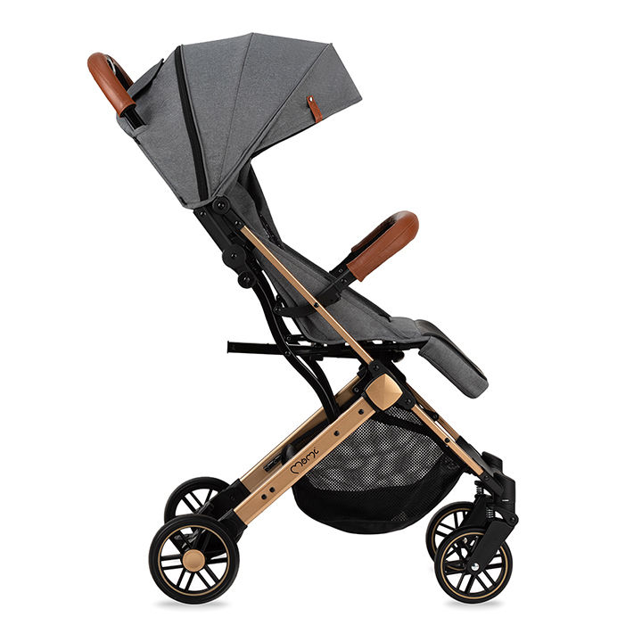 Прев'ю: Прогулянкова коляска MoMi ESTELLE Dark Grey