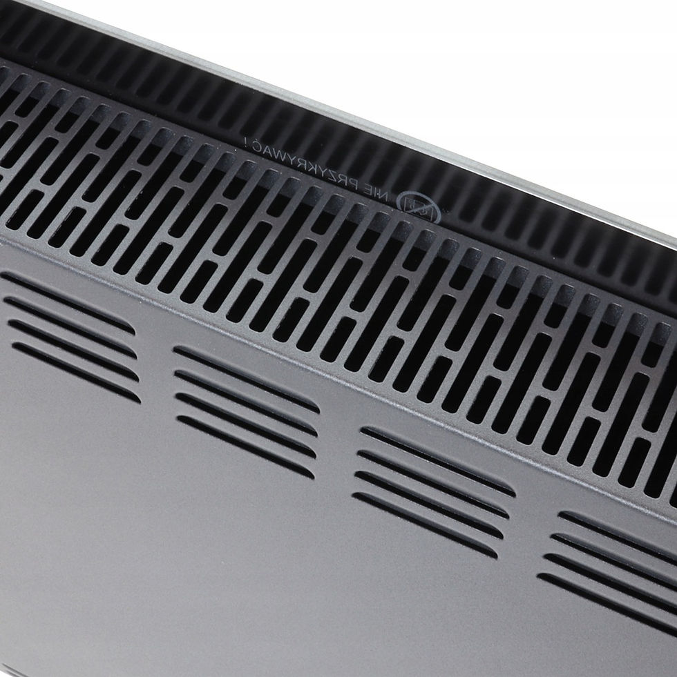 Прев'ю: Конвекторний обігрівач 2в1 Cronos Heaters 2000W Wi-Fi Black