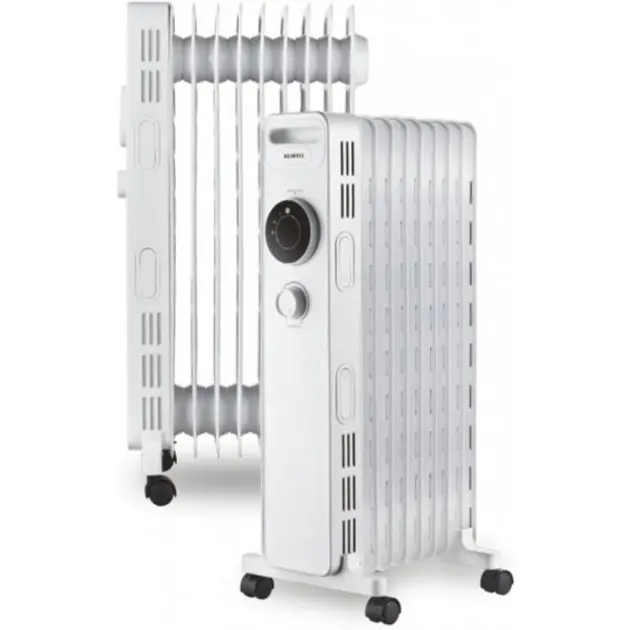 Прев'ю: Масляний обігрівач радіатор 11 секцій KUMTEL KUM-1230S 2300Вт