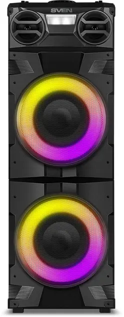 Прев'ю: Акустична система SVEN PS-1900 Black (1000Вт, TWS, bluetooth, підсвітка,FM )