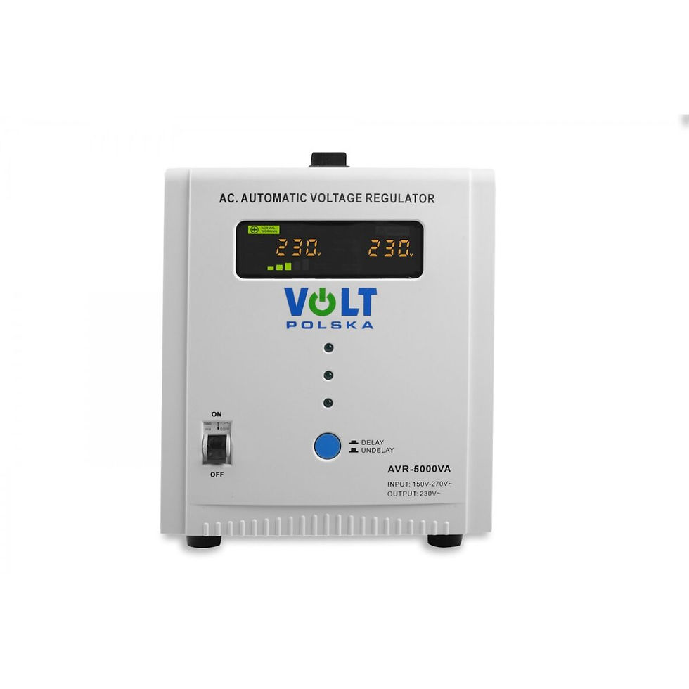 Прев'ю: Стабілізатор напруги AVR Volt Polska AVR 5000VA 8-11%