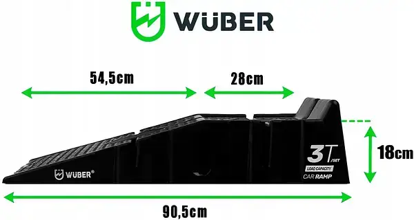 Прев'ю: Пандус автомобільний 2шт 3т Wuber (Польща)