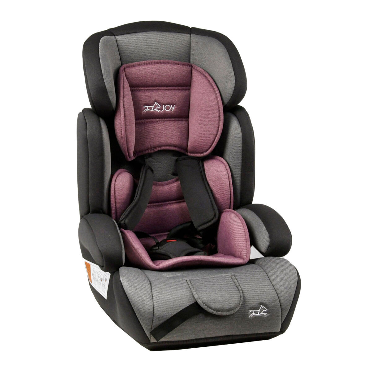 Автокрісло JOY 9-36 кг Grey/Pink