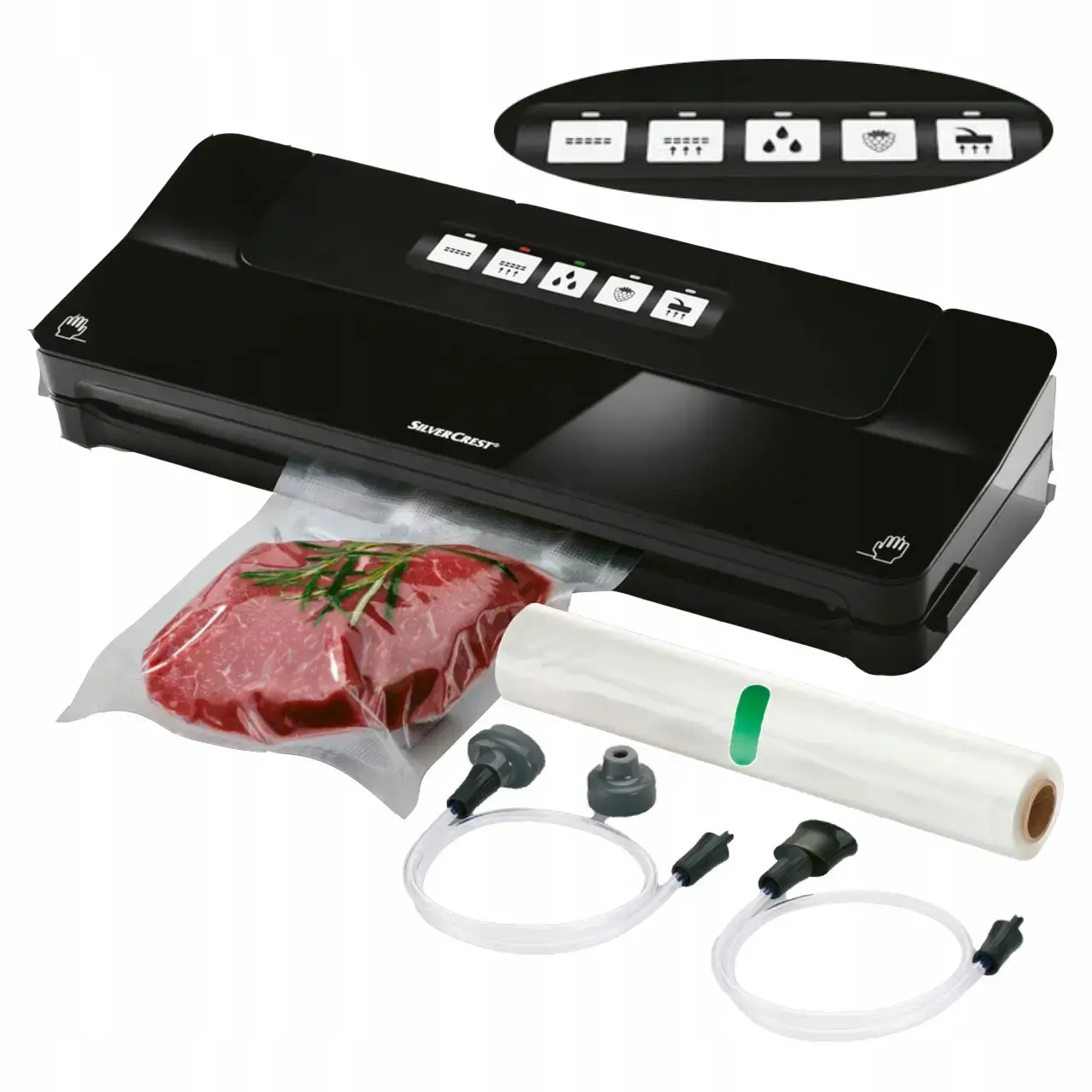 Вакууматор Silver Crest SV 125 C3 Black Німеччина