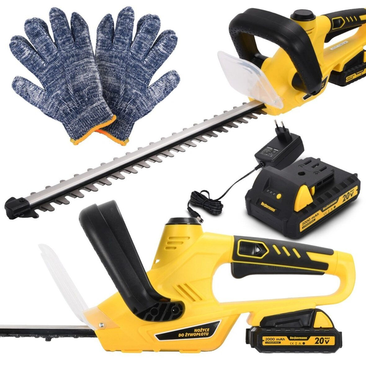 Кущоріз акумуляторний Heckermann AVNZ20 56см