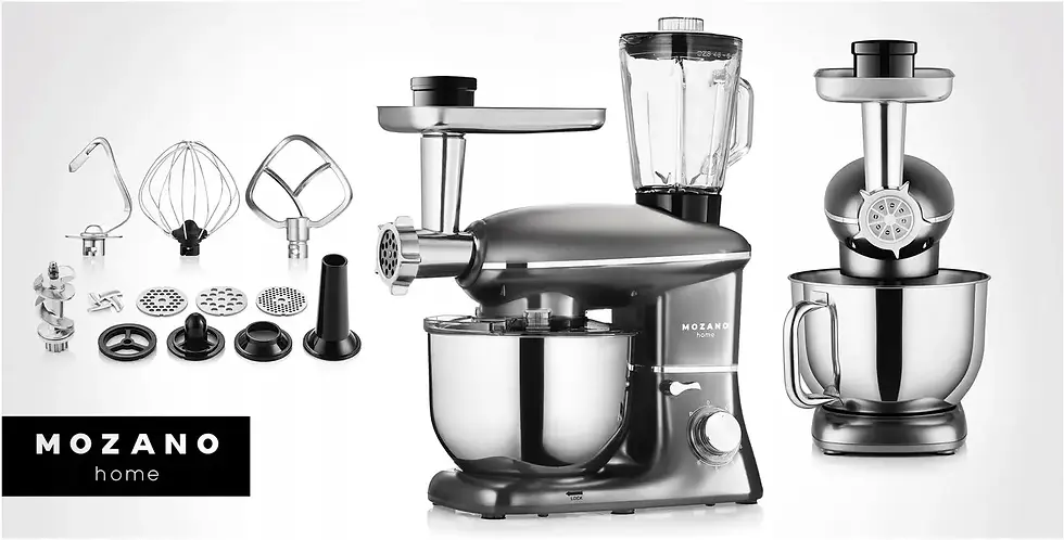 Прев'ю: Кухонний комбайн планетарний міксер Mozano Kitchen Assistent 3200 6,2L 3200W Gre