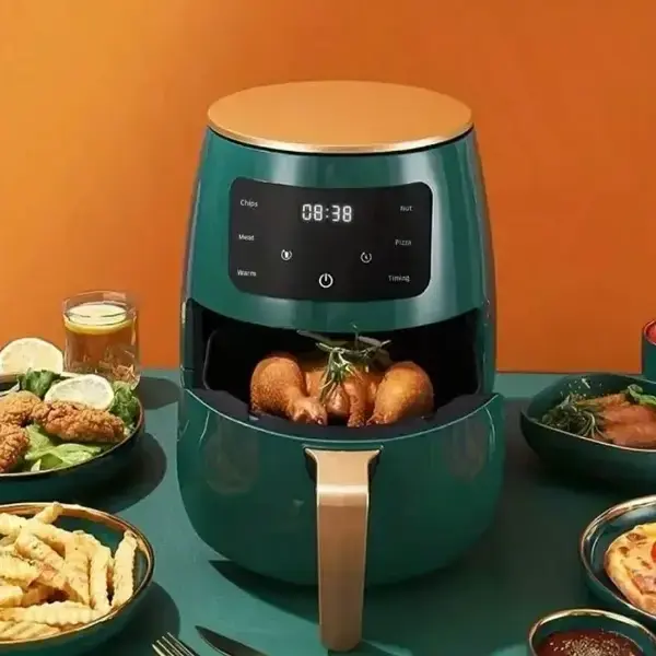 Прев'ю: Аерофритюрниця Cheffinger 4.5л з духовкою 8 програм 1400Вт CF-AFRY4.5