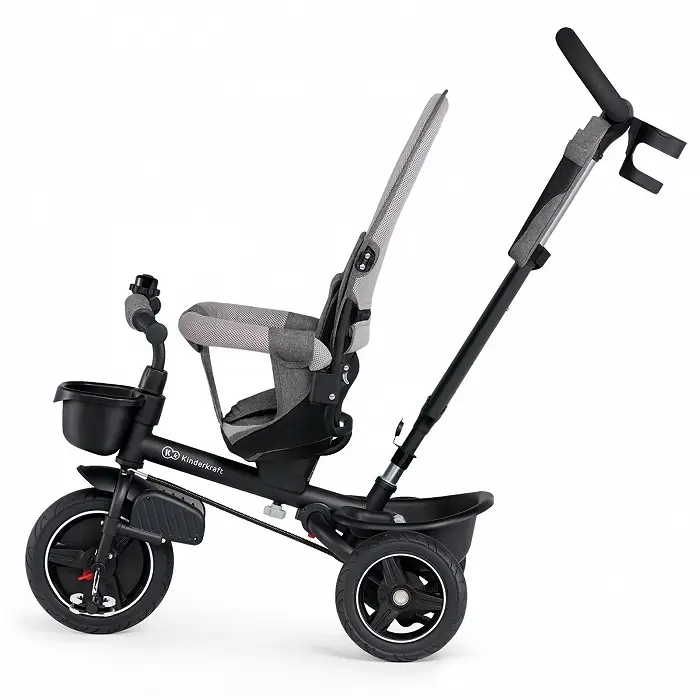 Прев'ю: Велосипед дитячий триколісний Kinderkraft SPINSTEP Grey