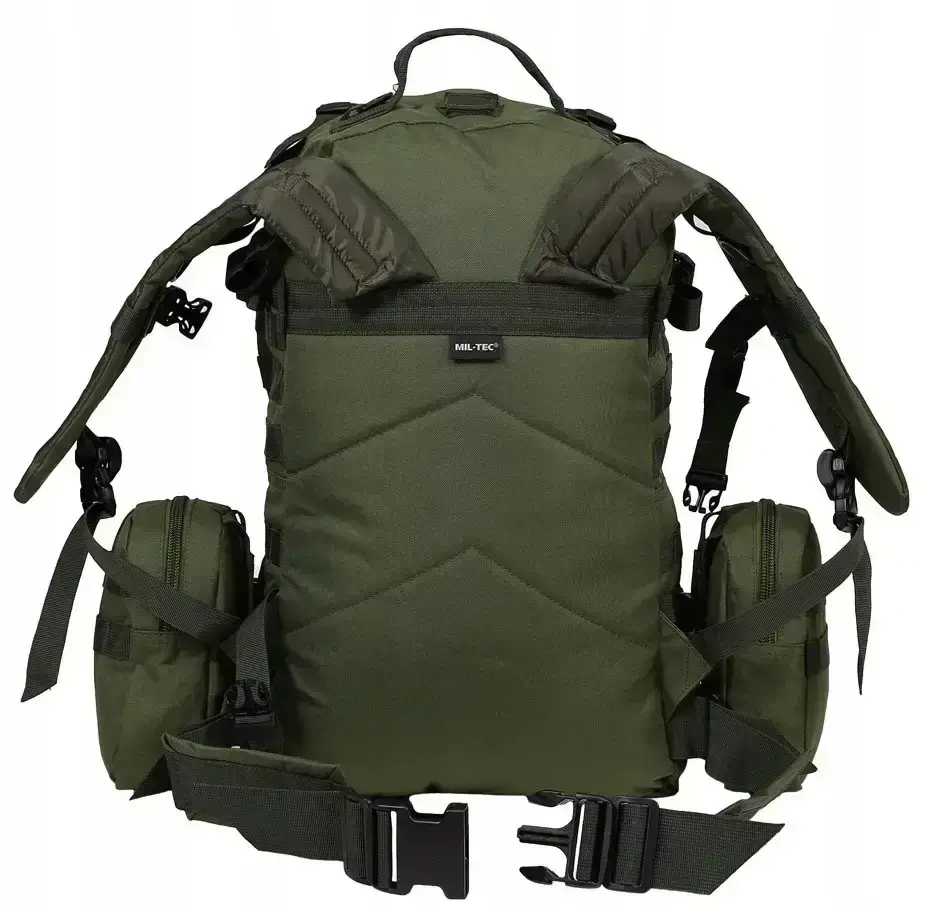 Прев'ю: Туристичний тактичний рюкзак Mil-Tec з розгрузкою Defense Pack Assembly 36л. Оли