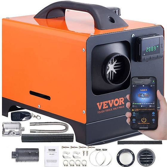w*n様 パチスロ ヒートウェバー HEAT WAVER テクノコーシン Автономний дизельний нагрівач Vevor 8кВт + Bluetooth (Німеччина