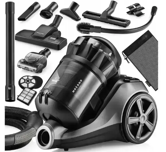 Циклонний пилосос без мішка Mozano Max Cyclonic 4000W Grey