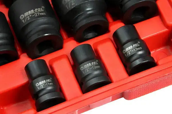 Прев'ю: Набір ударних торцевих головок 1/2″ 8-32 мм 35 шт Mar-Pol M58275