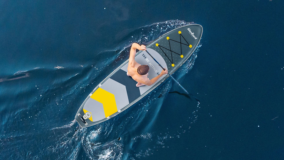 Прев'ю: SUP дошка 350см Rebel ACTIVE із аксесуарами сапборд 150 кг 350 x 81 х 15 см Grey