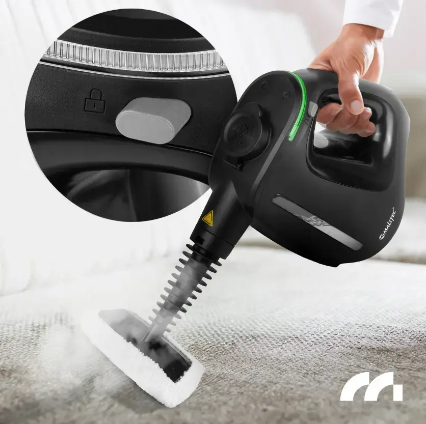 Прев'ю: Пароочисник Maltec HDS3550W-PRO чорний (Польща)