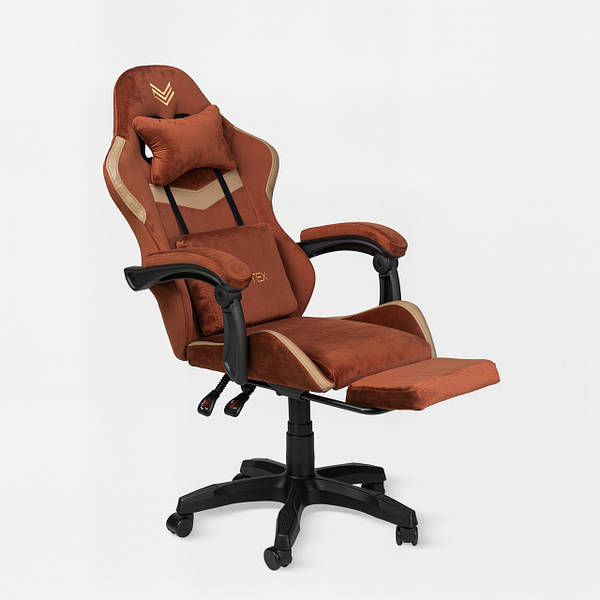 Прев'ю: Геймерське крісло Virgo X27 Vortex Coffe