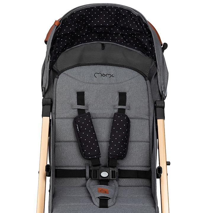 Прев'ю: Прогулянкова коляска MoMi ESTELLE Dark Grey
