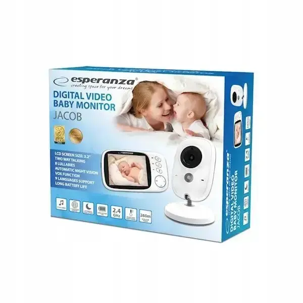 Прев'ю: Відеоняня Esperanza EHM002 Jacob LCD 3.2 двосторонній зв'язок