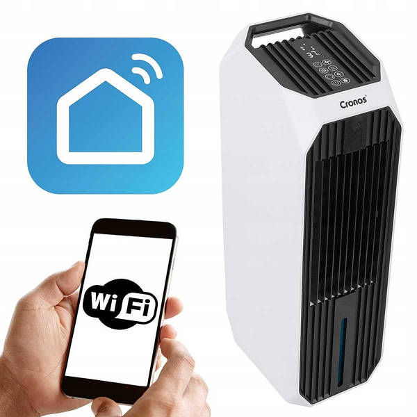 Прев'ю: Кондиціонер мобільний переносний Cronos OCTAGON ACF01L 9L Wi-fi
