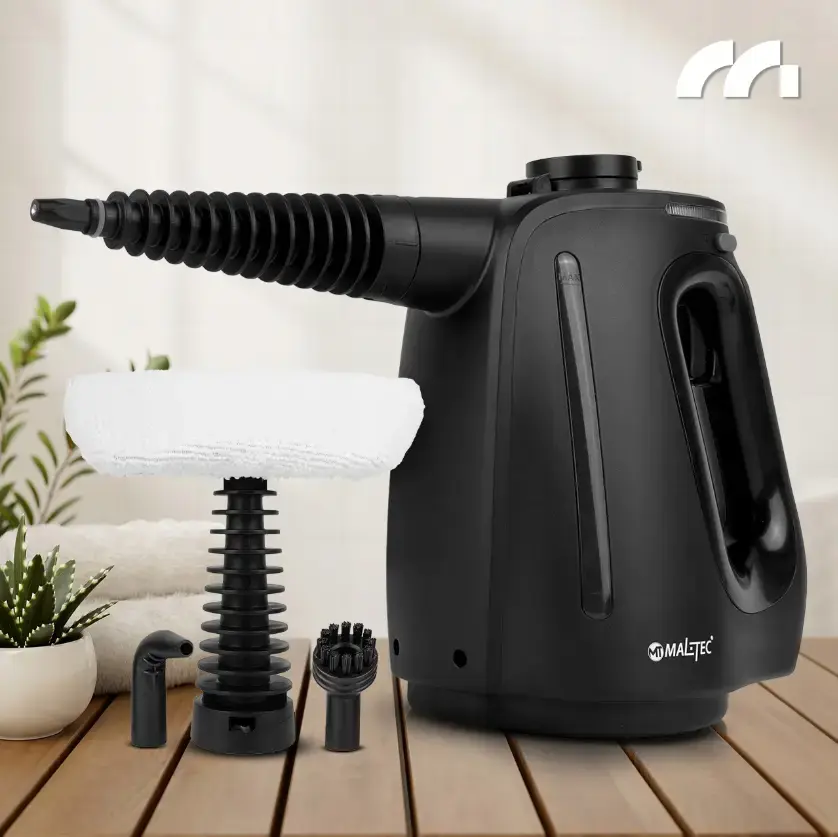 Прев'ю: Пароочисник Maltec HDS3550W-PRO чорний (Польща)