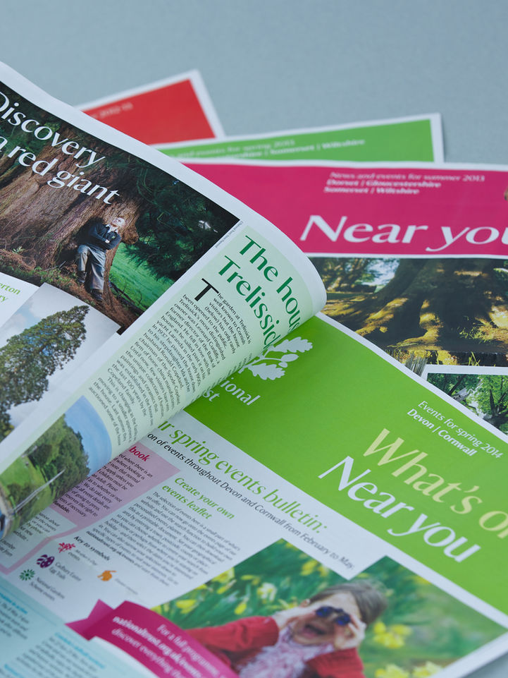 The National Trust
What's On & Near You Quarterley Newsletters.