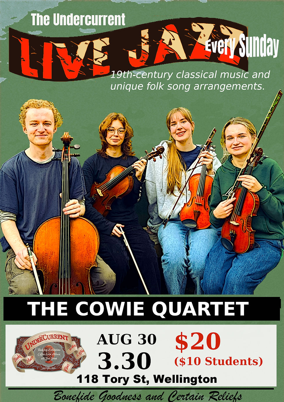 Sunday Jazz ft. The Cowie Quartet