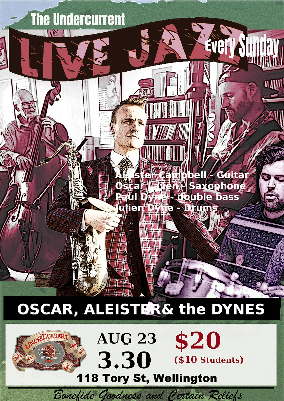 Sunday Jazz ft. Oscar, Aleister & the Dynes