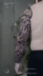 Oriental-Japanese-Black and Grey-Tattoo