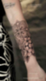 Fine-Line-Flower-Mandala-Sword-Tattoo