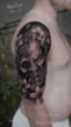 Black and Grey-Realistic-Tattoo