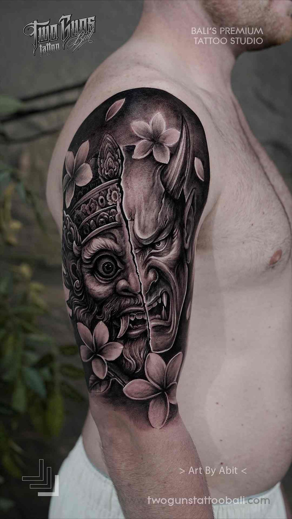 Black and Grey-Realistic-Tattoo