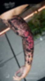 Oriental-Japanese-Full-Arm-Sleeve-Color-Tattoo