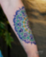 Colour-Forearm-Mandala-Tattoo-Shop