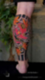 Colour-Japanese-Tattoo-In-Bali