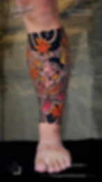 Colour-Japanese-Hannya-Mask-Tattoo