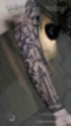 Black and Grey-Realistic-Tattoo-In-Bali