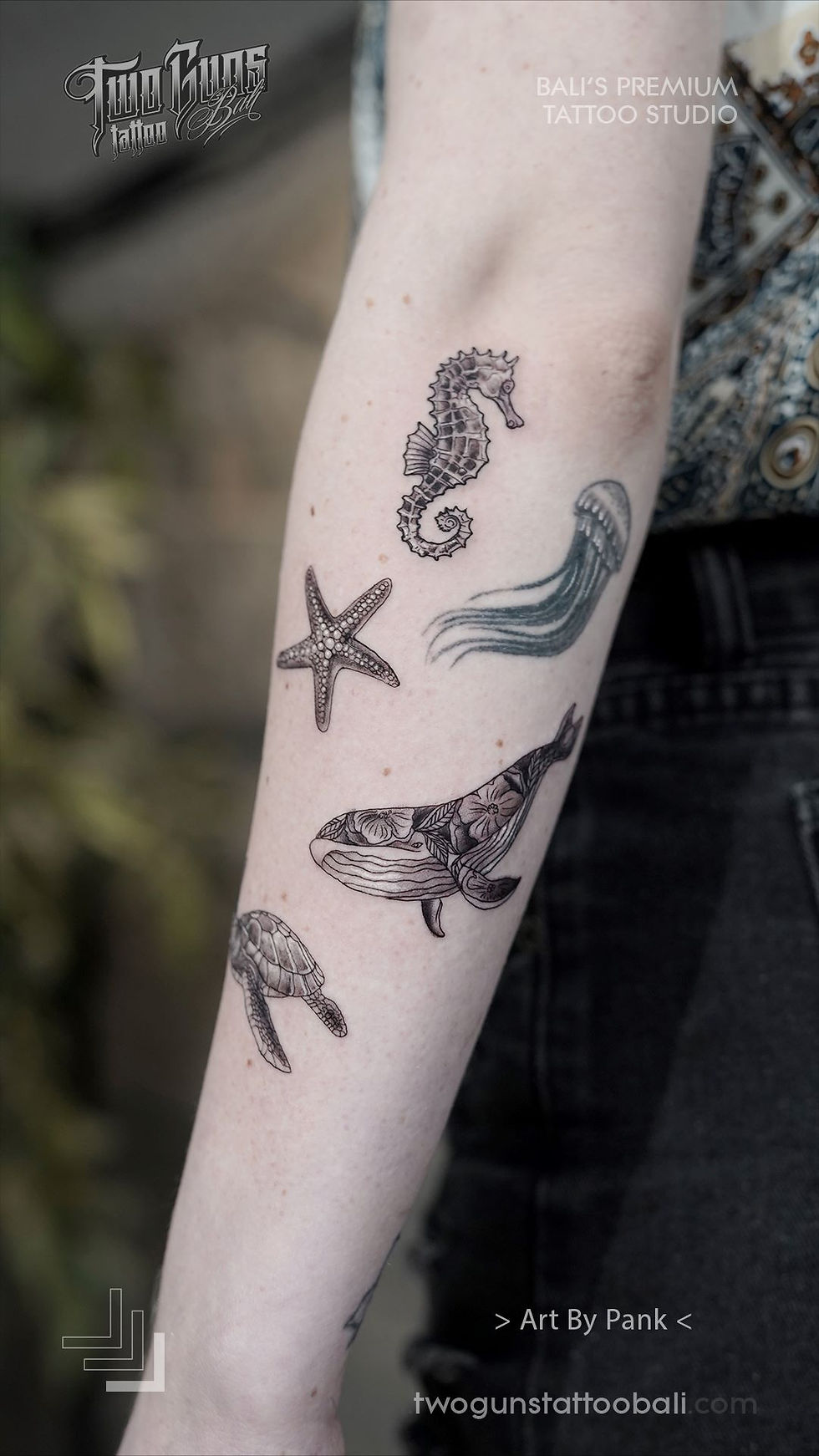 Small-Sea-Animals-Tattoo-In-bali