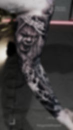Potrait-Capter-Two-Realistic-Tattoo