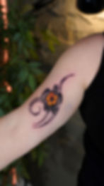 Small-Turtle-Tribal-Flower-Tattoo