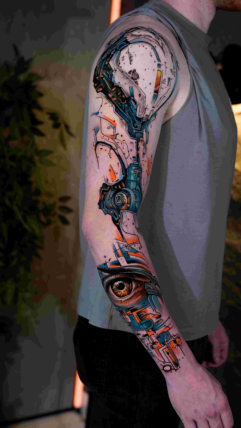 Colour-Full-Arm-Tattoo